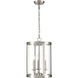 Aydenn 3 Light 11.75 inch Brushed Nickel Indoor Pendant Ceiling Light